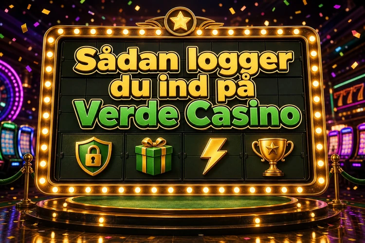 Sådan logger du ind på Verde Casino